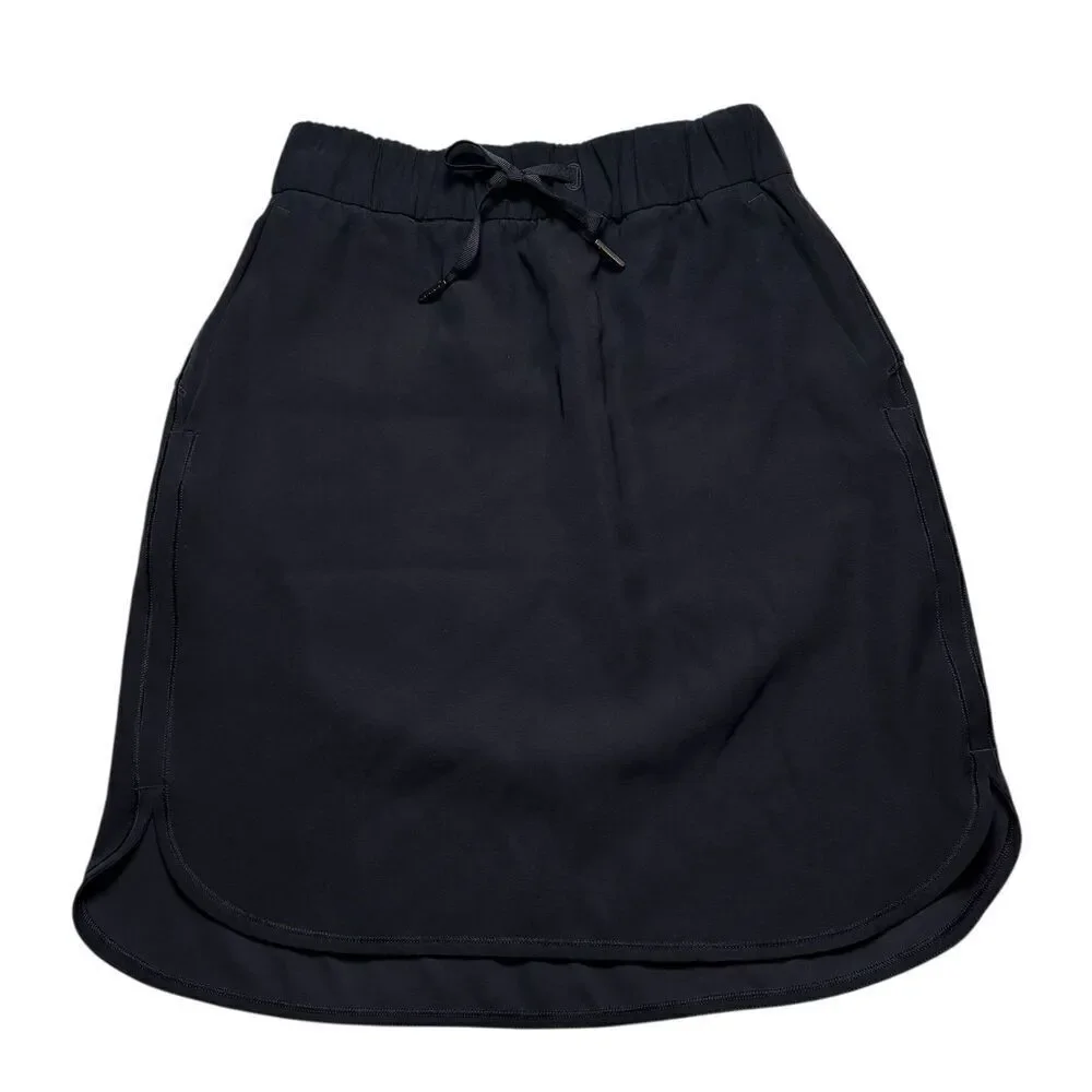 Lululemon On The Fly Skirt *Woven Black - Picture 2 of 9